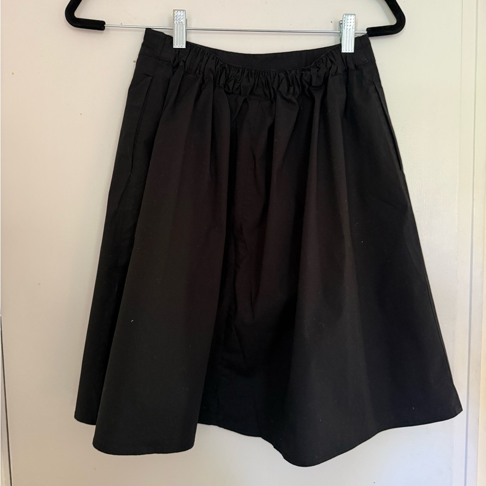 Black a line skirt - Picture 2 of 5